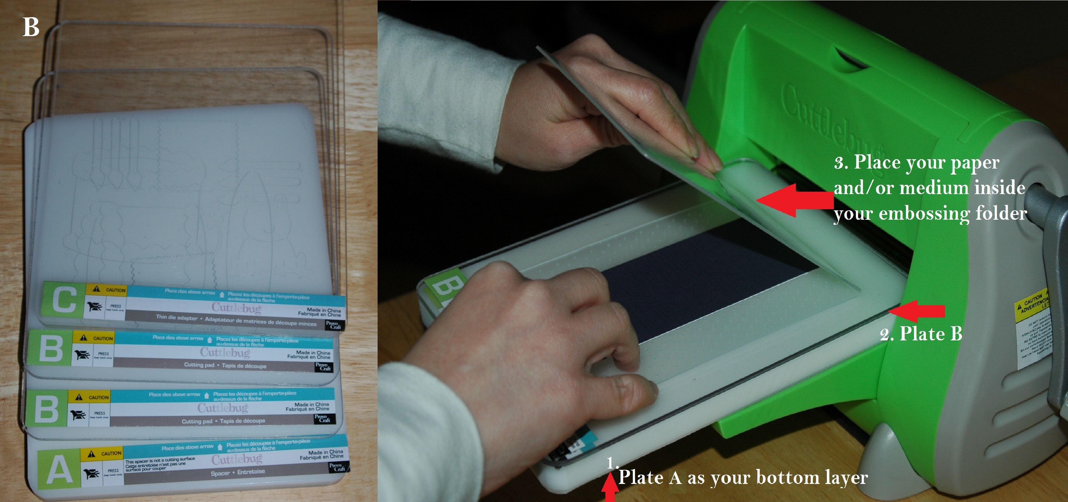 Dry embossing & diecuts with Cuttlebug part 1 of 2